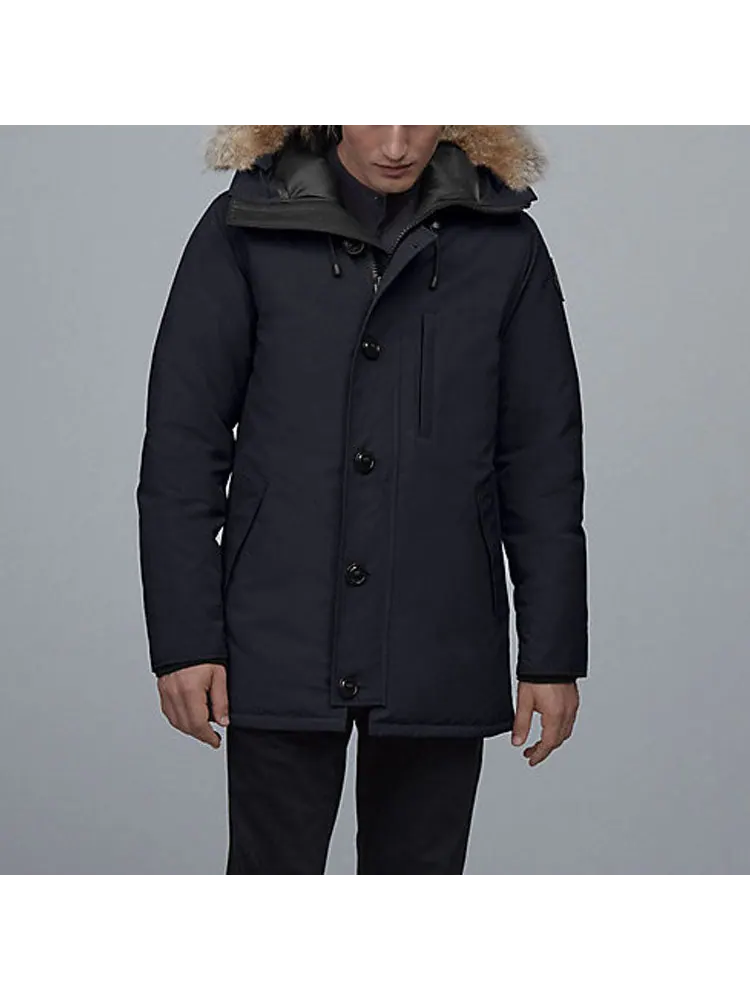 Куртка Canada Goose Chateau Label Heritage Parka 'Black' — изображение 2 из 4, черный
