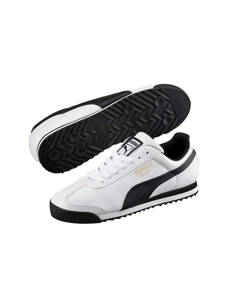 Носки PUMA Roma Basic 'White Black' — изображение 5 из 5, белый