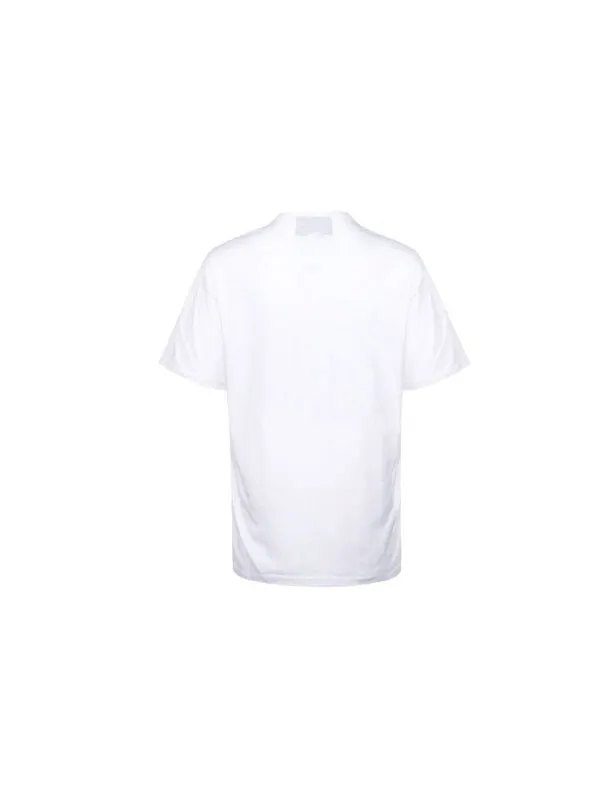 Футболка Gucci Print Round Neck Short Sleeves Unisex, классический дизайн — изображение 2 из 4, белый