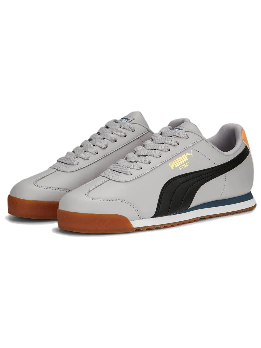 Носки PUMA Roma Basic Plus 'Marble Black Gum' — изображение 3 из 6, серый