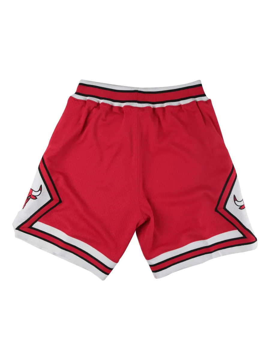 Спортивные шорты Mitchell & Ness x NBA AU Chicago Bulls 1975-76 Road Swingman Shorts 'Red' — изображение 2 из 2, красный