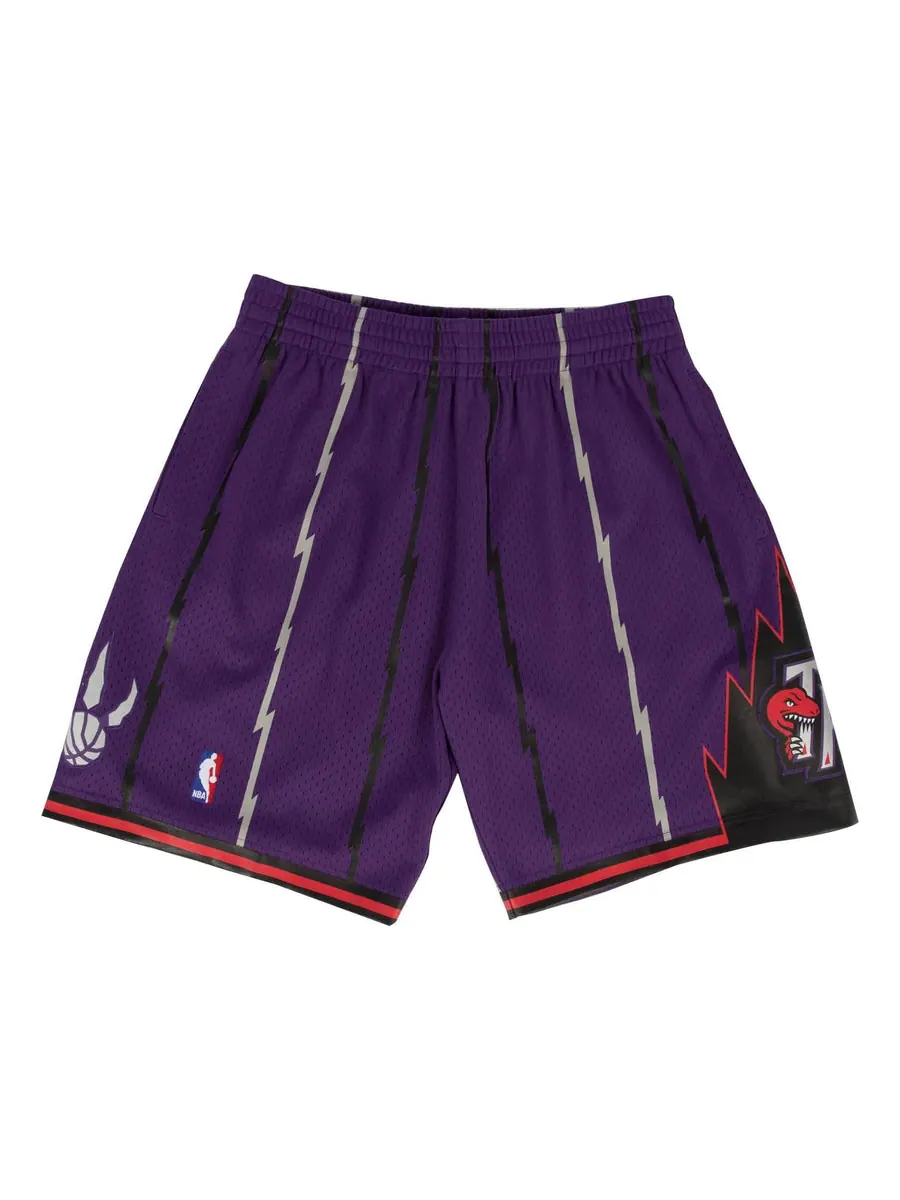 Спортивные шорты Mitchell & Ness x NBA Toronto Raptors 1998-99 Road Swingman Shorts 'Purple' — изображение 1 из 3, фиолетовый