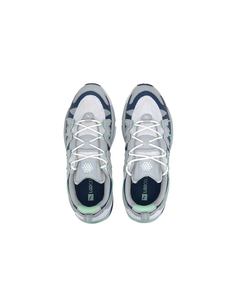 Носки PUMA Lqdcell Omega Striped Kit 'Grey Green' — изображение 3 из 4, серый
