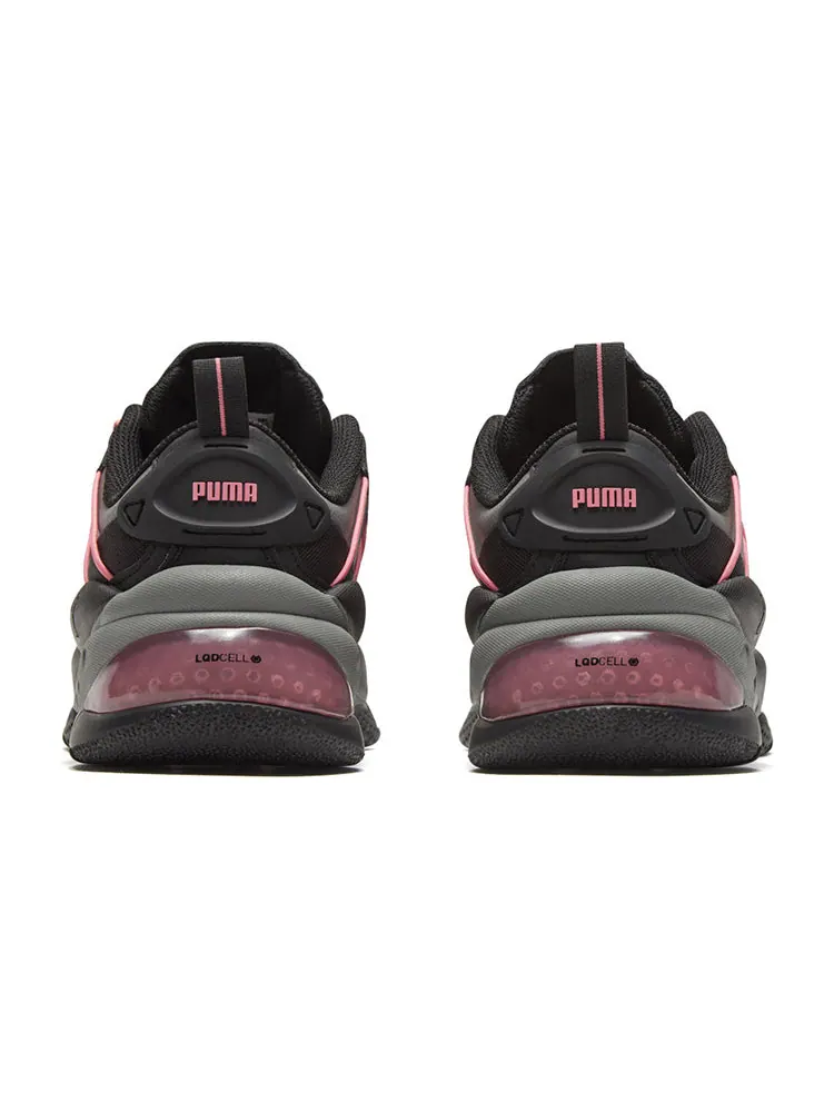 Носки PUMA LQDCELL Omega Striped Knit 'Black Castlerock' — изображение 4 из 5, желтый