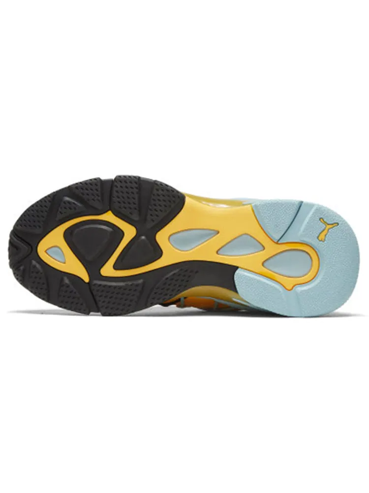 Носки PUMA LQDCELL Omega Striped Knit 'Black Ultra Yellow' — изображение 6 из 6, желтый