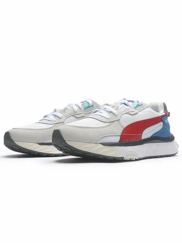 Носки PUMA Wild Rider 'Layers - White Urban Red' — изображение 3 из 5, красный