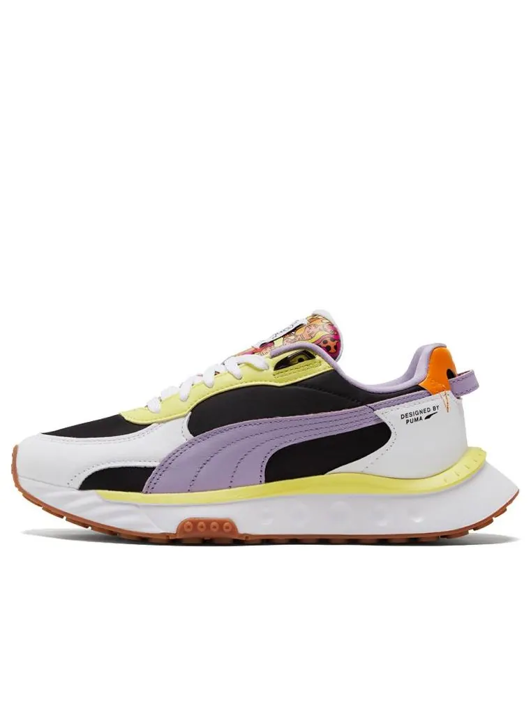Носки PUMA Romero Britto x Wild Rider 'White Limelight Gum'