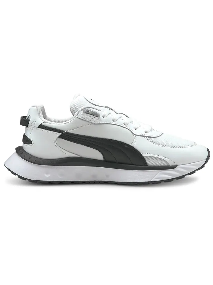 Носки PUMA Wild Rider Route 'White Black' — изображение 2 из 5, белый