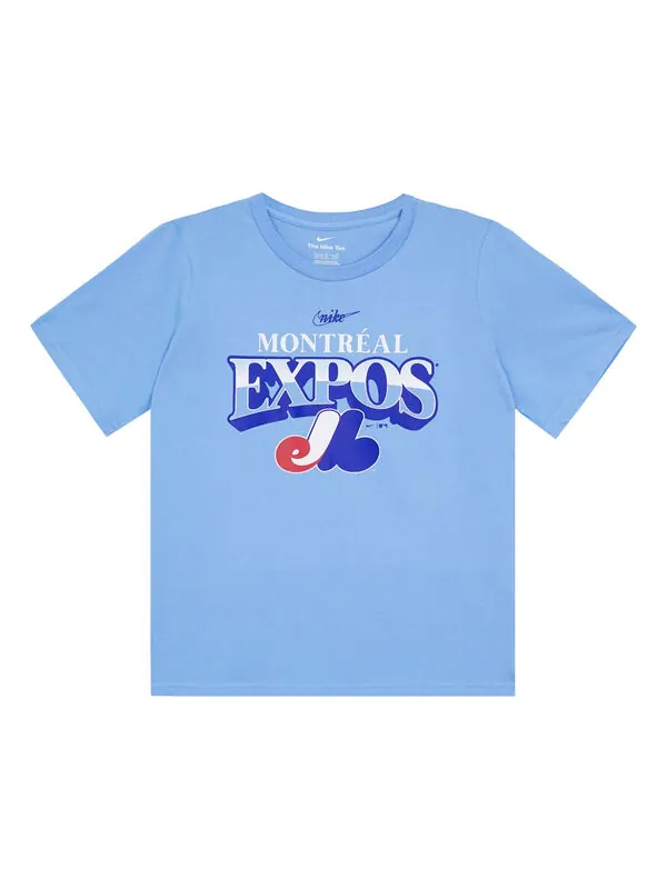 Футболка montreal expos cooperstown collection rewind arch футболка Nike — изображение 1 из 1, синий