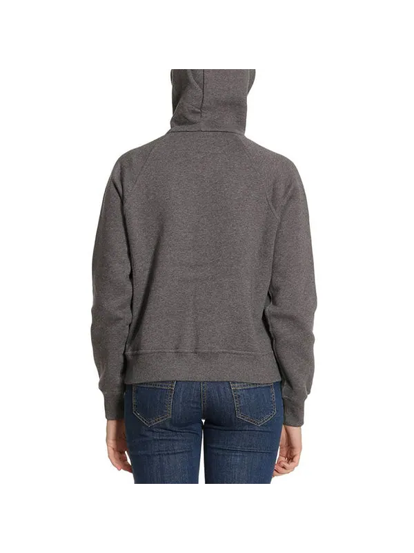 Свитер hoodie Burberry, повседневный стиль — изображение 4 из 4, серый