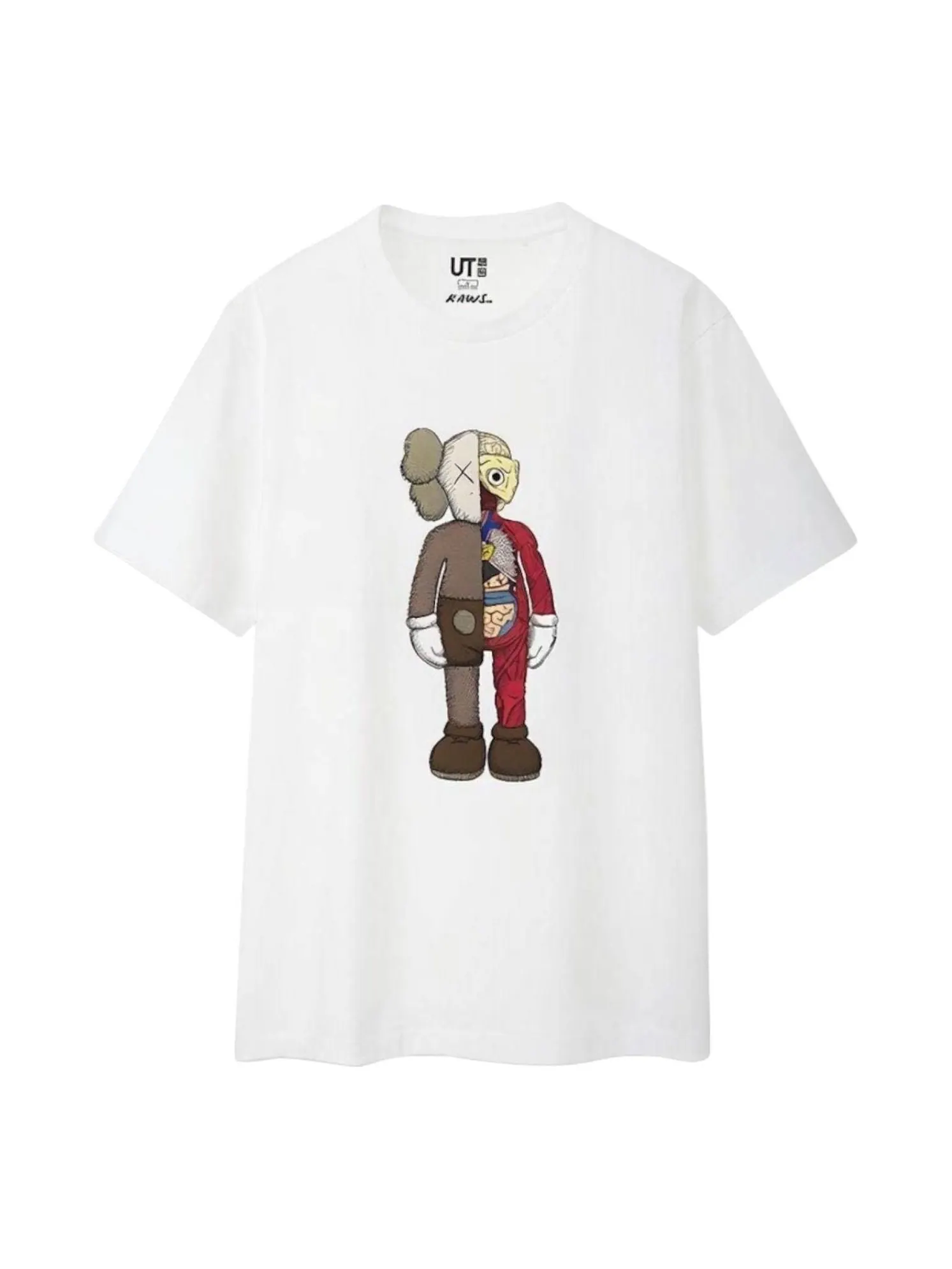 Футболка UNIQLO x KAWS Graphic UT T-Shirt 'White'