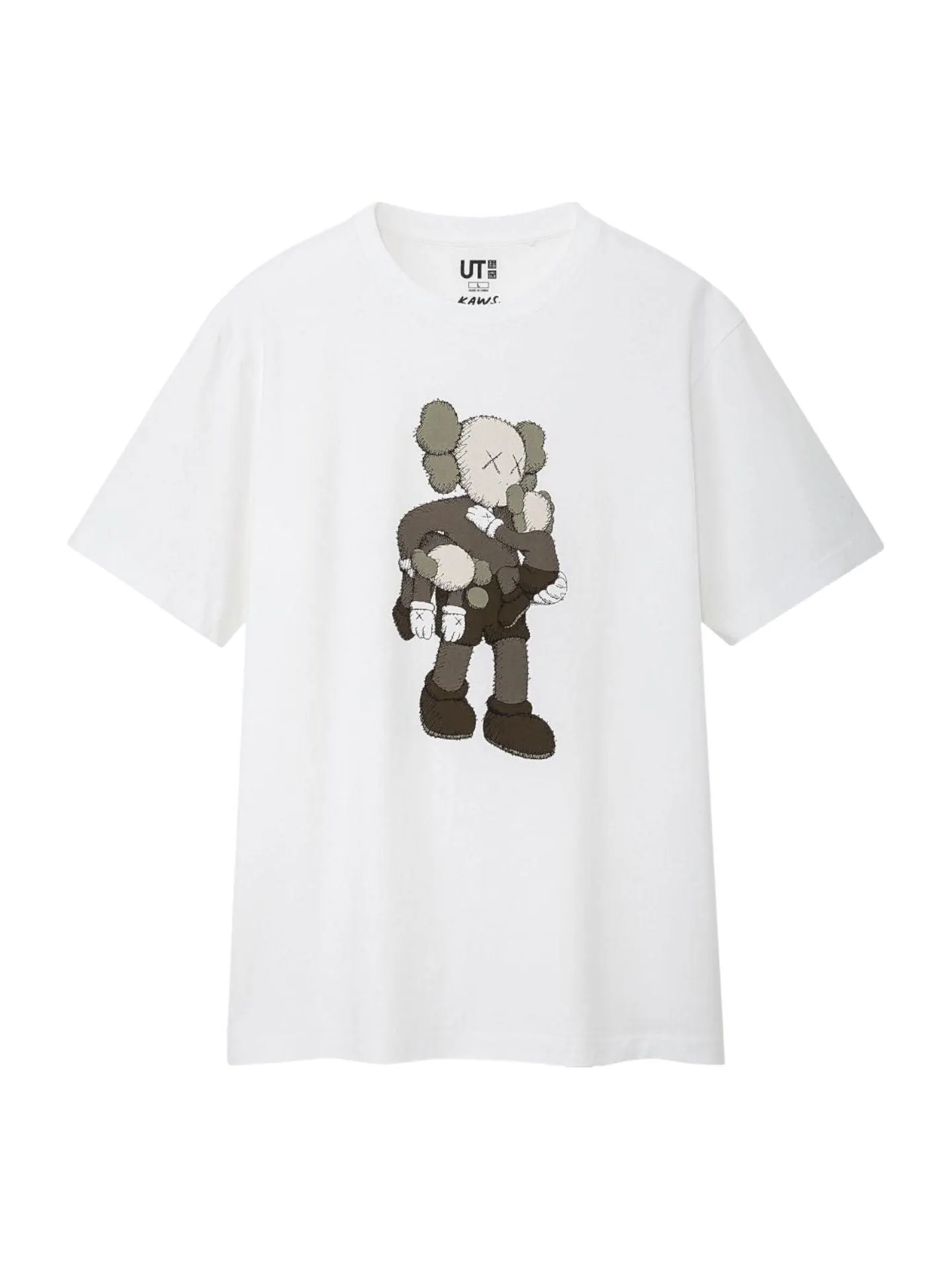 Футболка UNIQLO x KAWS Graphic UT T-Shirt 'White'
