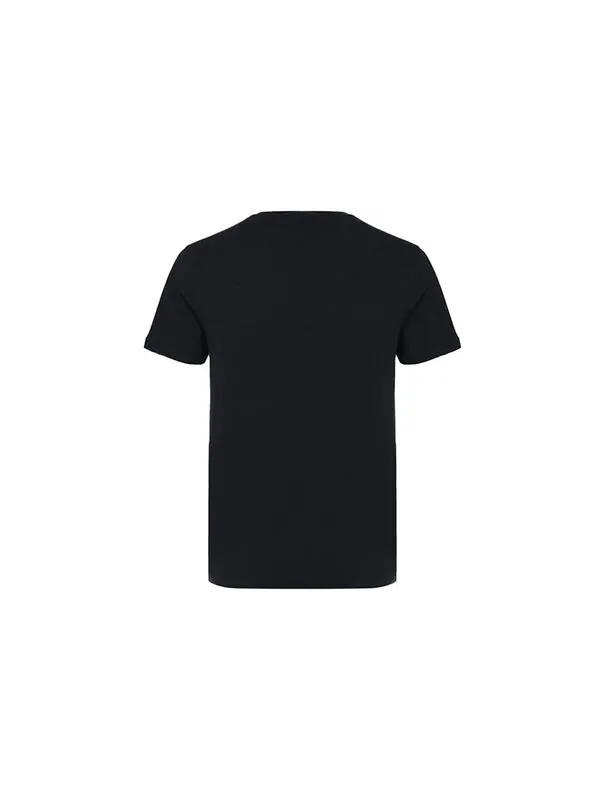 Футболка GUCCI Logo T-shirt 'Black' — изображение 2 из 4, черный