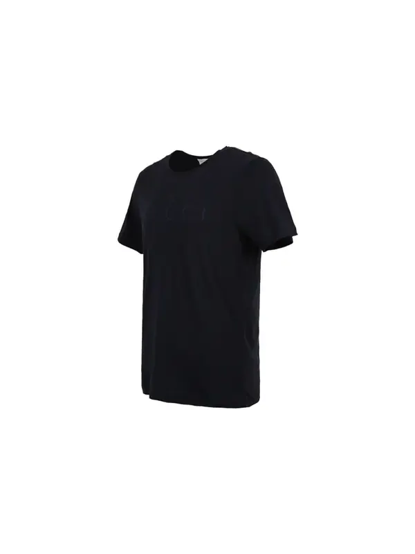 Футболка Gucci Classic Logo T-Shirt 'Navy' — изображение 3 из 4, темно-синий
