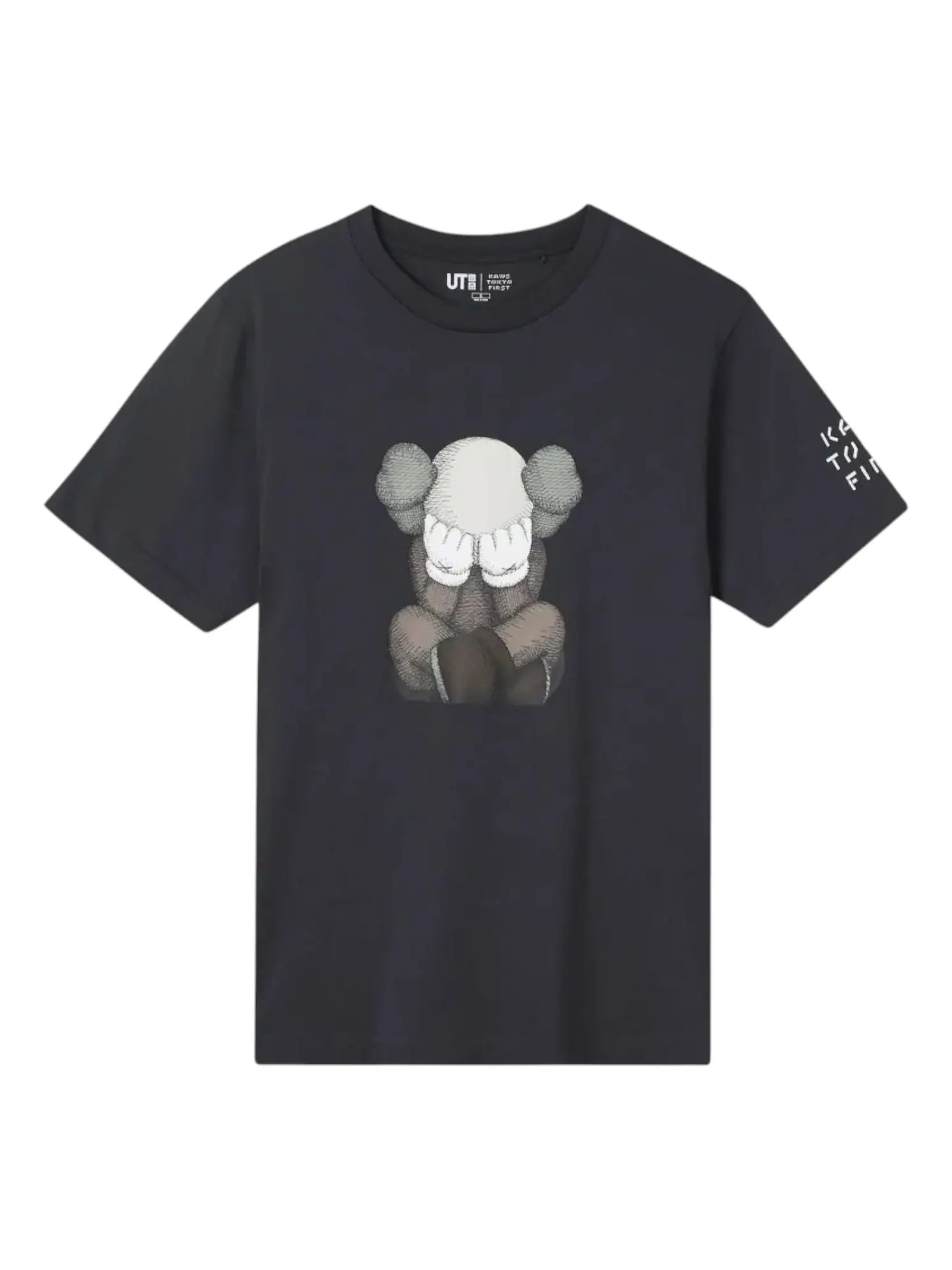 Футболка UNIQLO x KAWS Tokyo Graphic T-Shirt 'Dark Grey'