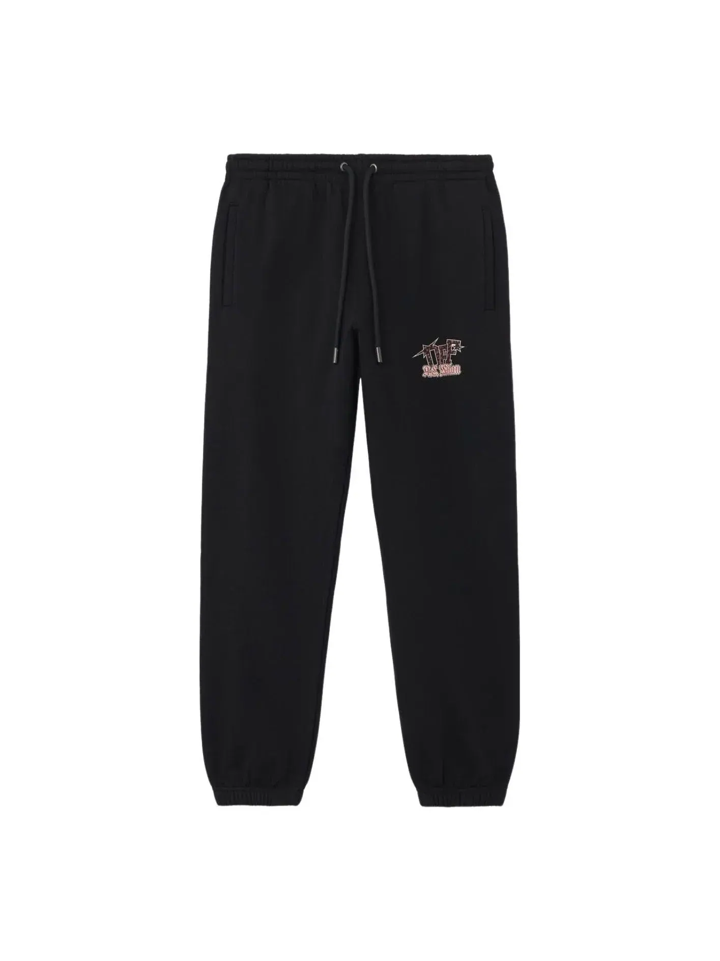Спортивные брюки Off-White xc/o AC Milan с отворотами — 1