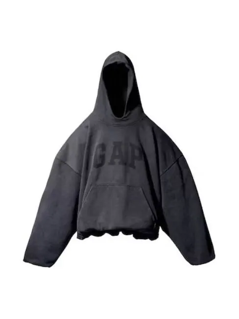 Толстовка engineered by balenciaga ss22 dove hoodie 'black' Yeezy Gap — изображение 1 из 2, черный