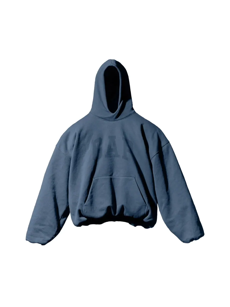 Худи Yeezy Gap Engineered By Balenciaga SS22 Dove Hoodie 'Teal' — изображение 1 из 1, бирюзовый