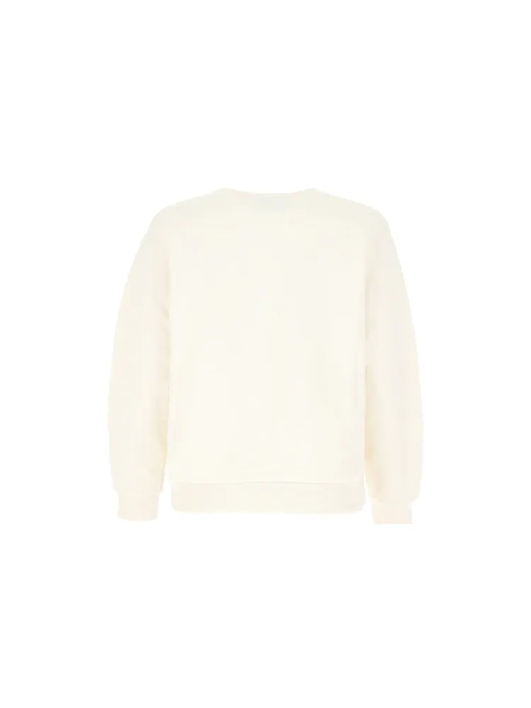 Свитер GUCCI Logo Oversized, женский — изображение 2 из 5, бежевый