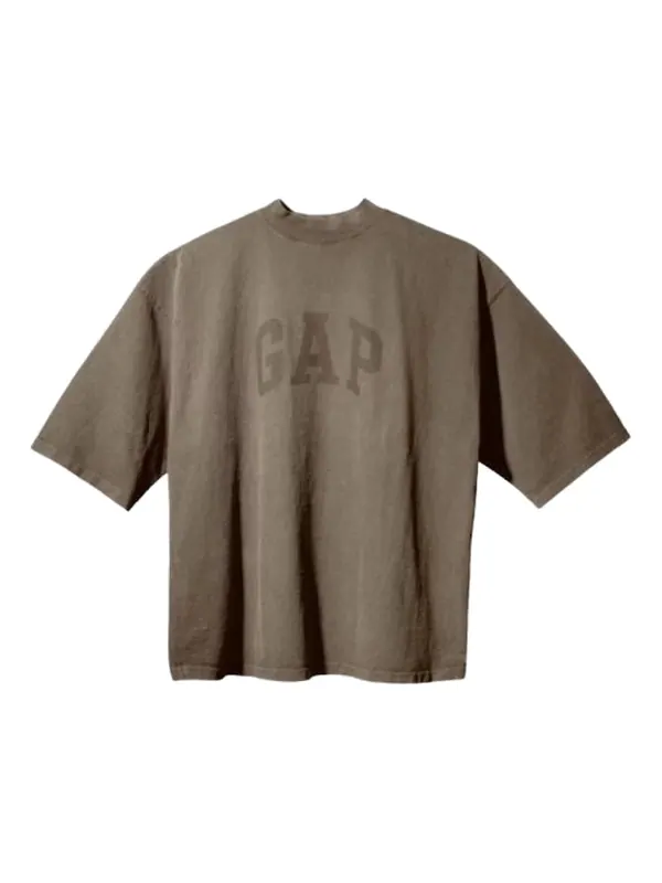 Футболка engineered by balenciaga ss22 dove 3/4 sleeve t-shirt 'beige' Yeezy Gap — изображение 1 из 2, бежевый
