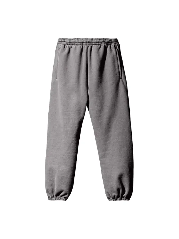 Спортивные брюки Yeezy Gap Engineered By Balenciaga Fleece Jogging Pants 'Grey' — изображение 1 из 2, серый