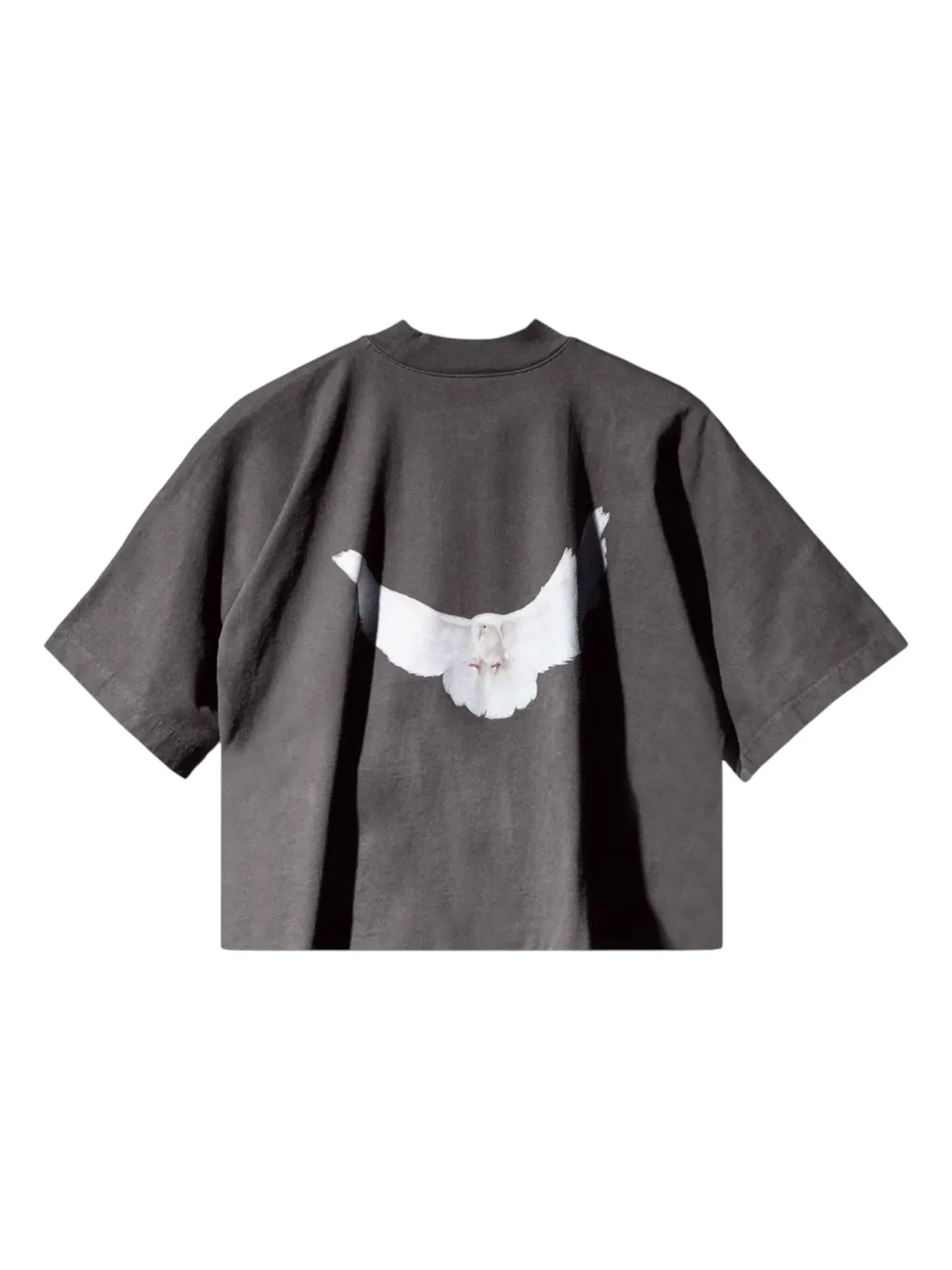 Футболка Yeezy Gap Dove No Seam 'Dark Grey' — изображение 2 из 2, серый
