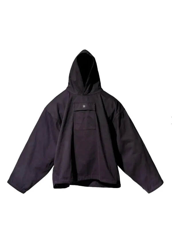 Куртка engineered by balenciaga sateen anorak 'black' Yeezy Gap — изображение 1 из 2, черный