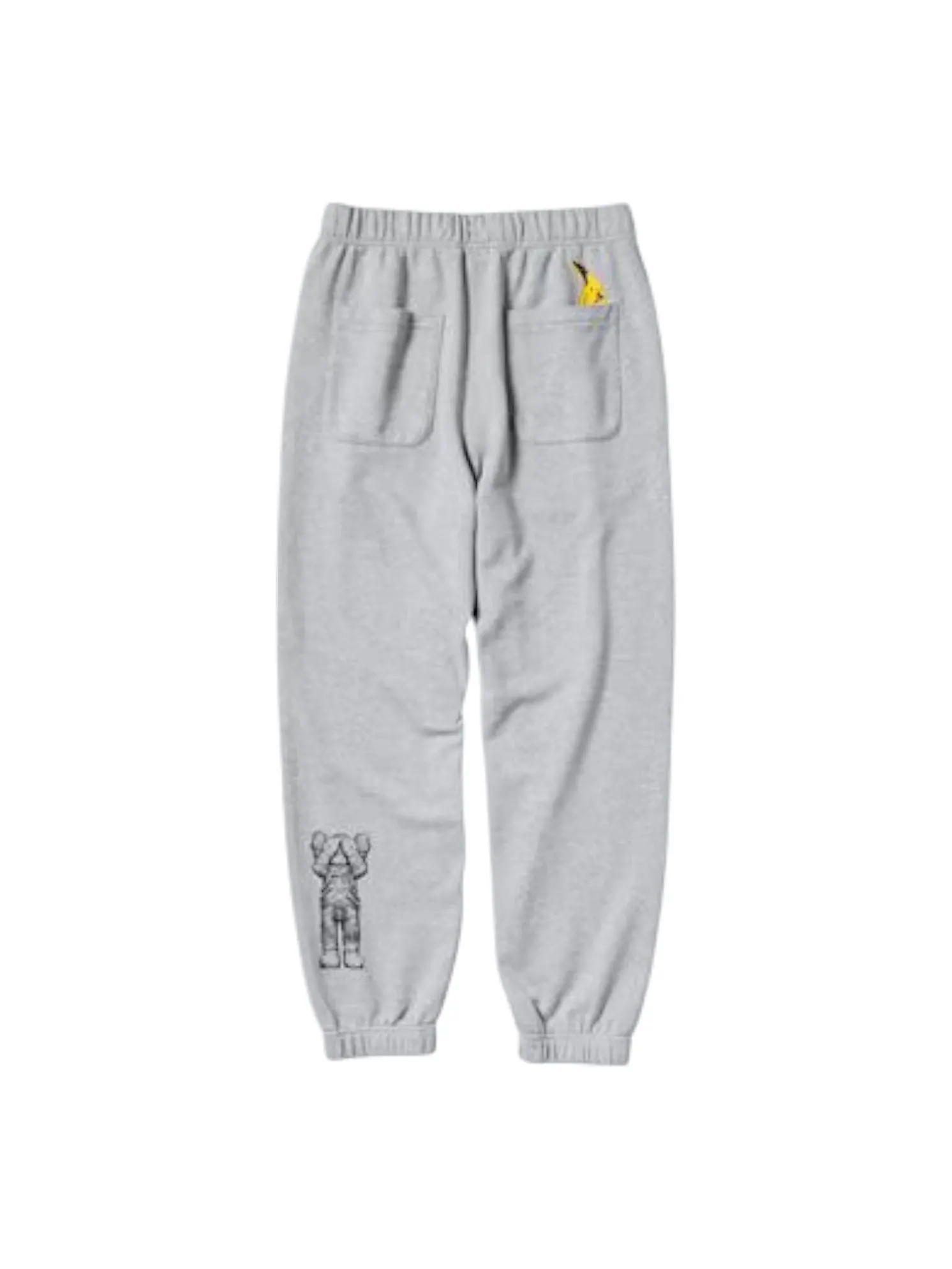 Брюки UNIQLO x KAWS x Warhol Sweatpants Asia Sizing 'Grey' — 2