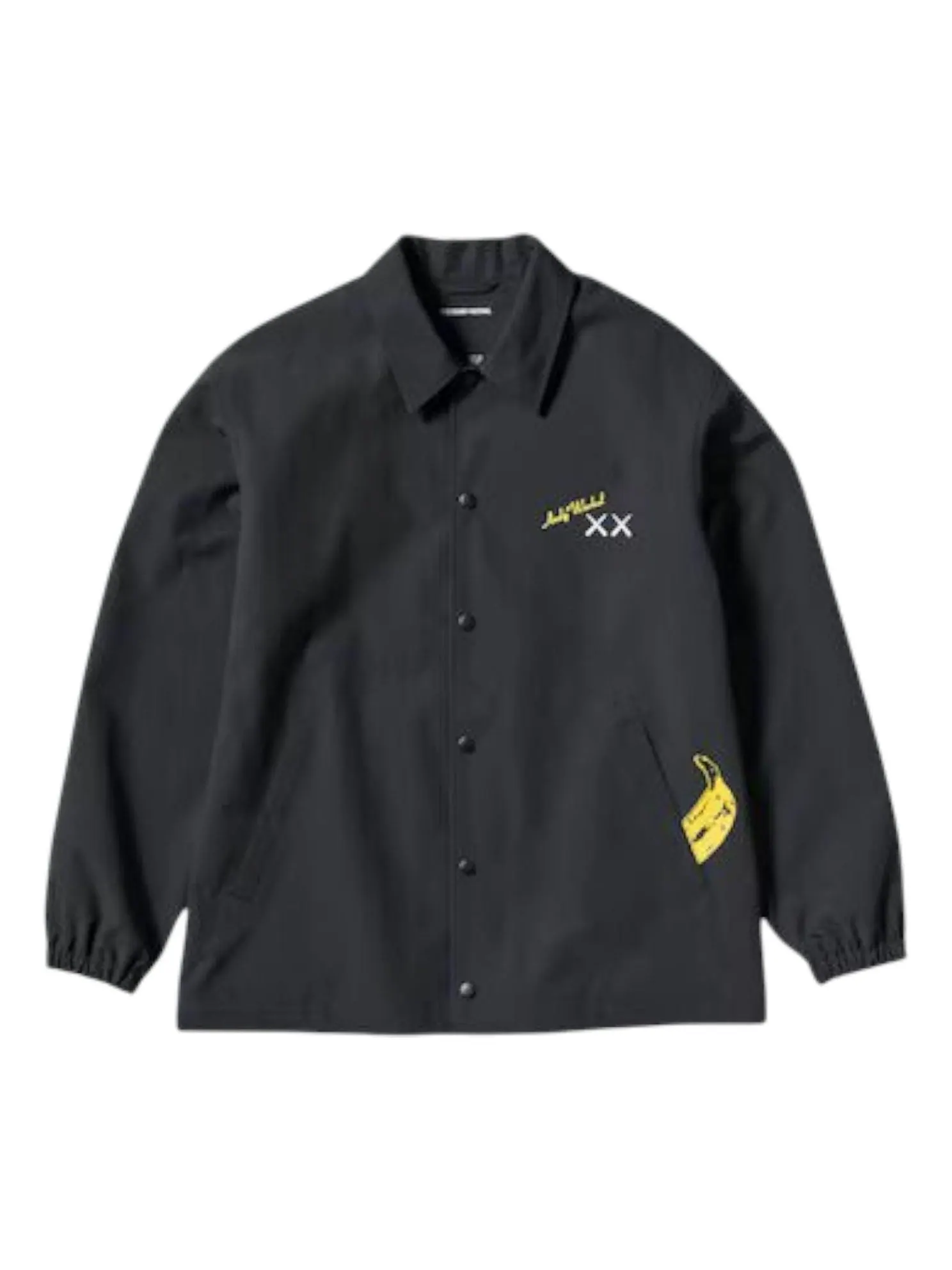 Куртка UNIQLO x KAWS x Warhol Coach Jacket 'Black'