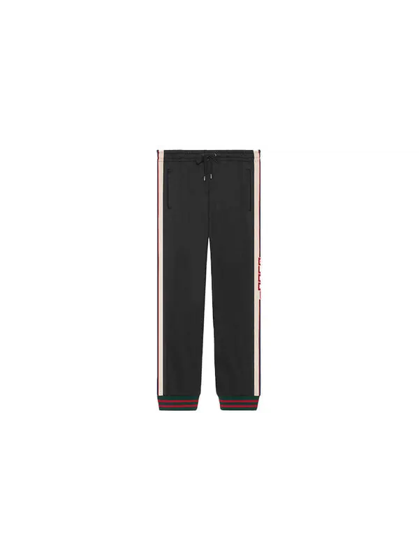 Брюки Gucci Technical Track Pants, мужские — изображение 4 из 6, черный