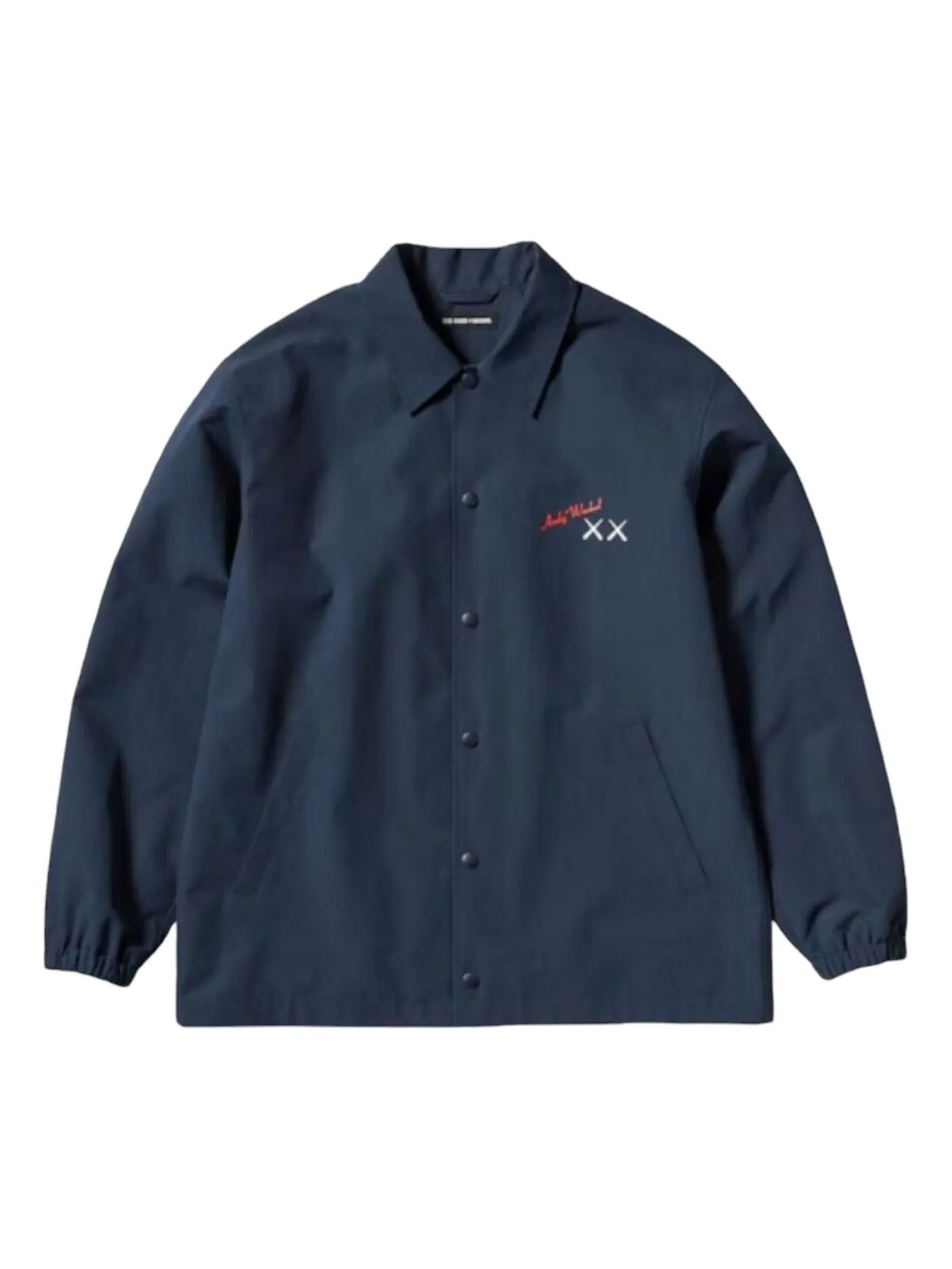 Куртка UNIQLO x KAWS x Warhol Coach Jacket 'Navy'