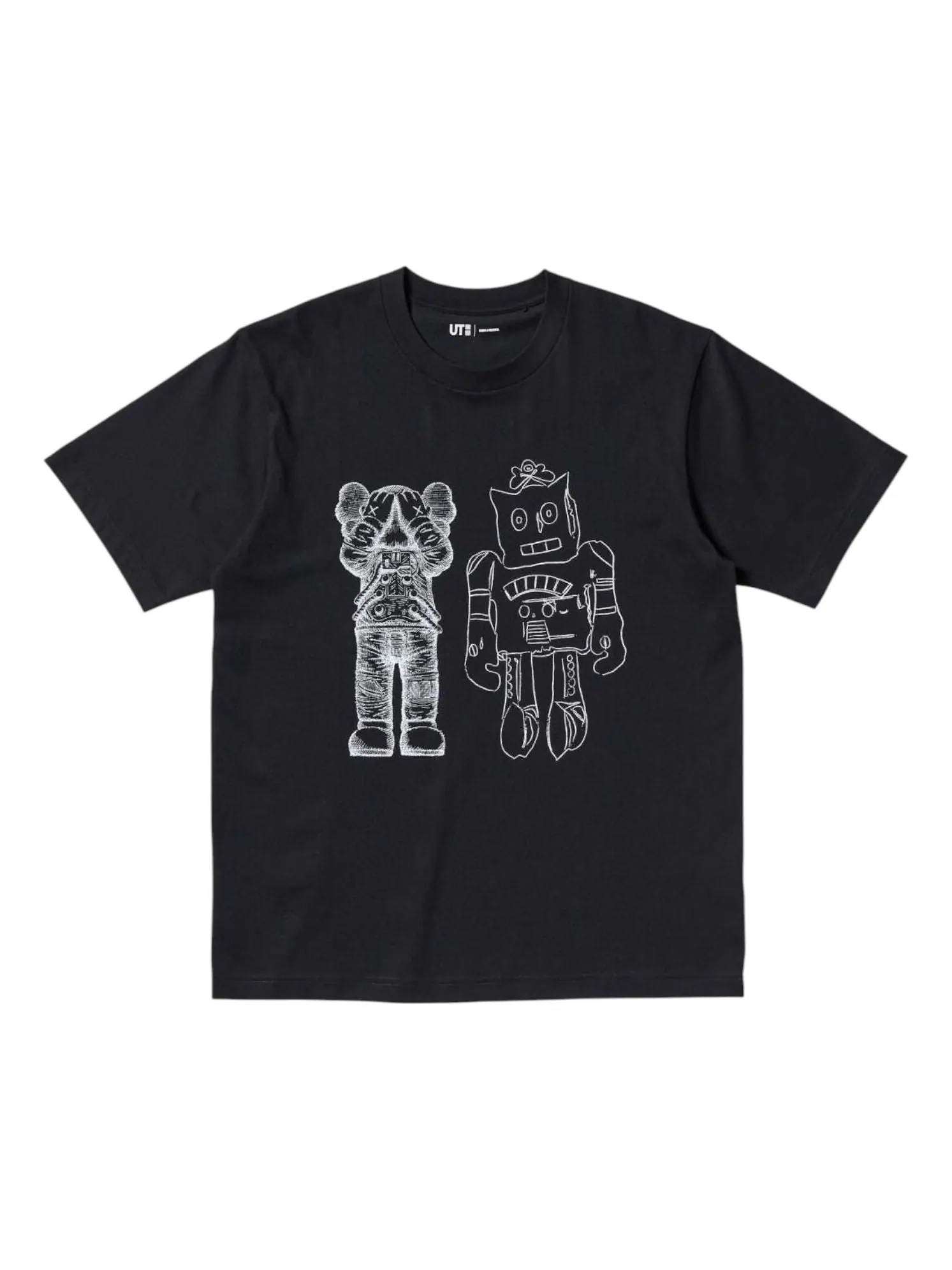 Футболка UNIQLO x KAWS x Warhol Graphic UT T-Shirt 'Black'