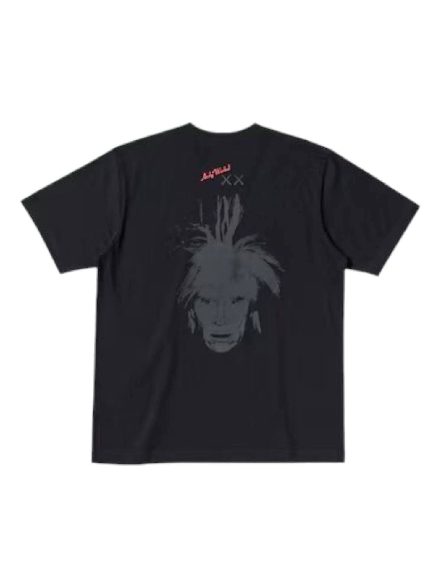 Футболка UNIQLO x KAWS x Warhol Graphic UT T-Shirt 'Black' — изображение 2 из 2, черный