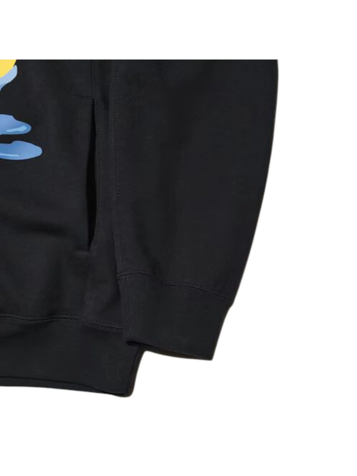 Худи UNIQLO x Cactus Plant Flea Market Spongebob Squarepants Hoodie 'Black' — изображение 4 из 4, черный