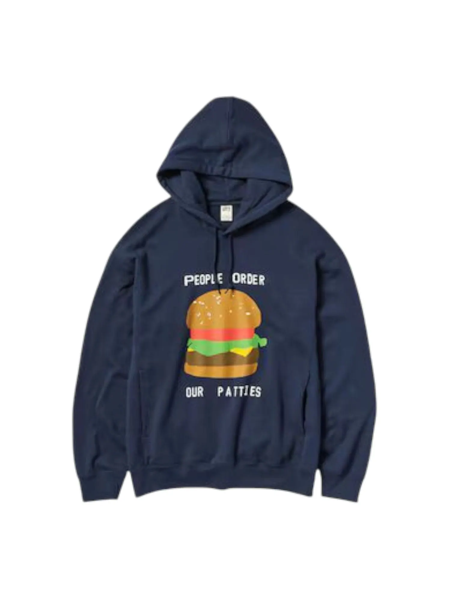 Худи UNIQLO x Cactus Plant Flea Market Spongebob Squarepants Hoodie 'Navy'