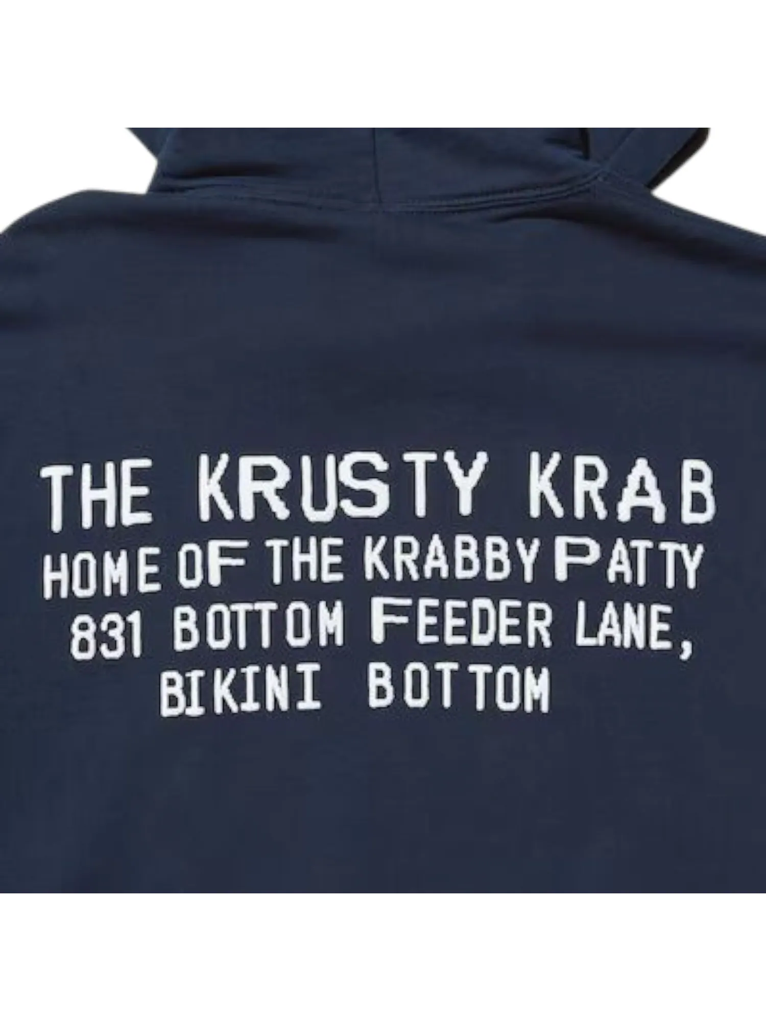 Худи UNIQLO x Cactus Plant Flea Market Spongebob Squarepants Hoodie 'Navy' — изображение 4 из 5, темно-синий