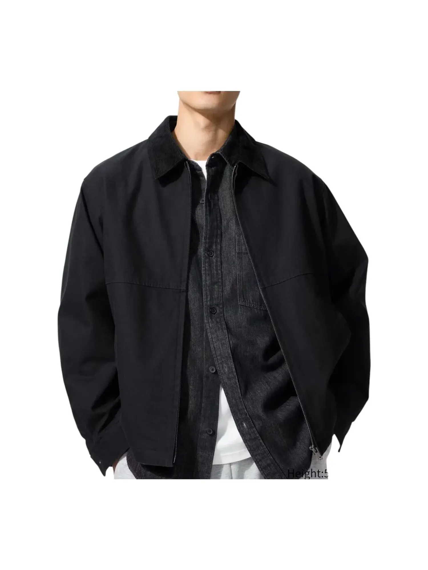 Короткая блузон на молнии UNIQLO