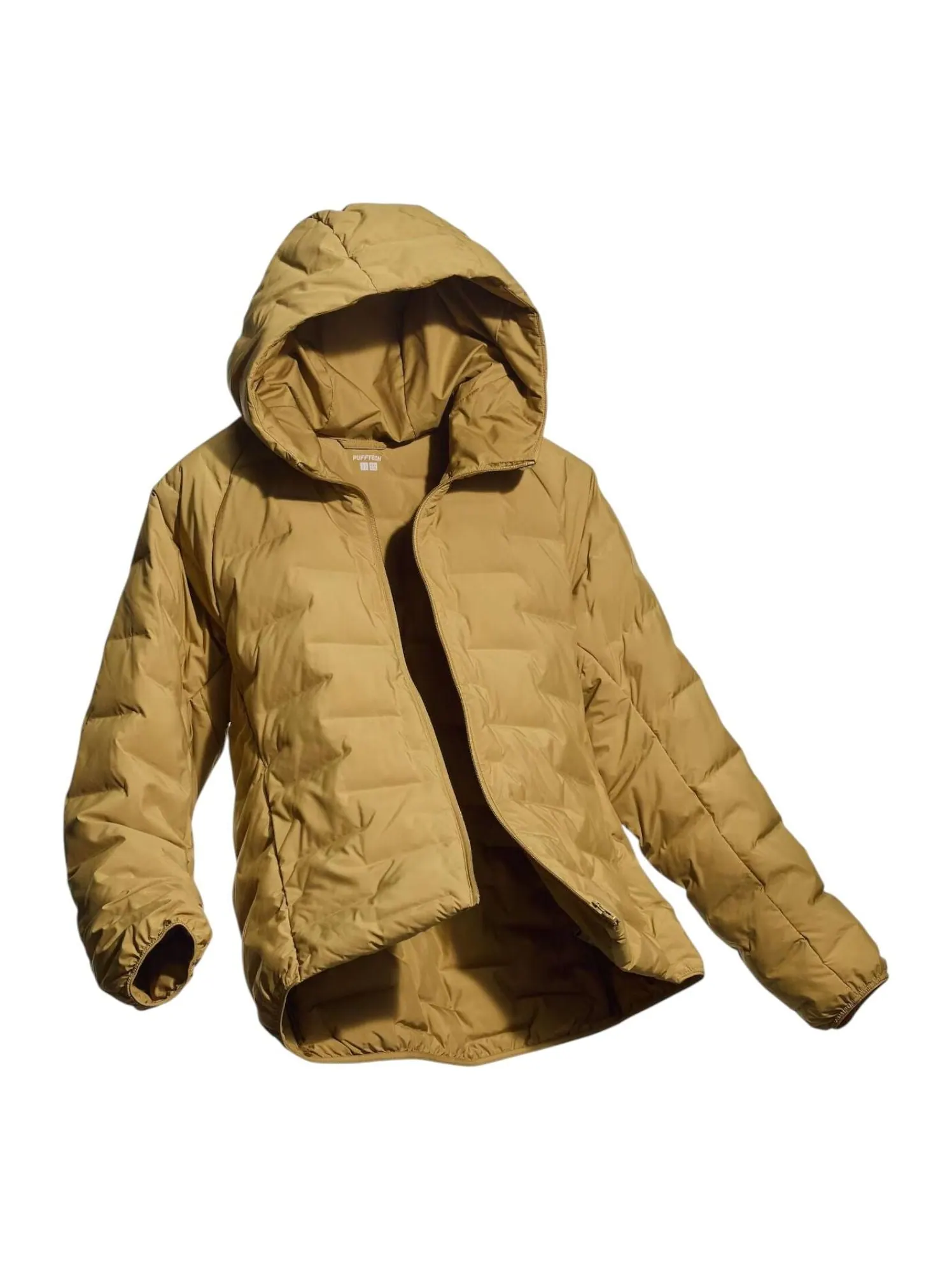 Парка Uniqlo Pufftech — изображение 2 из 2, желтый