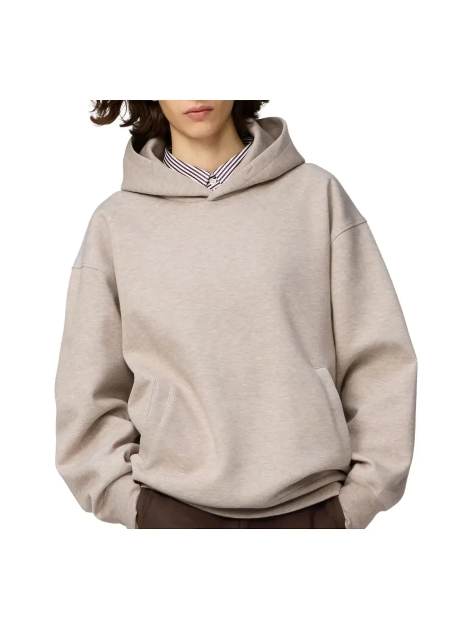 Толстовка Uniqlo оверсайз с капюшоном