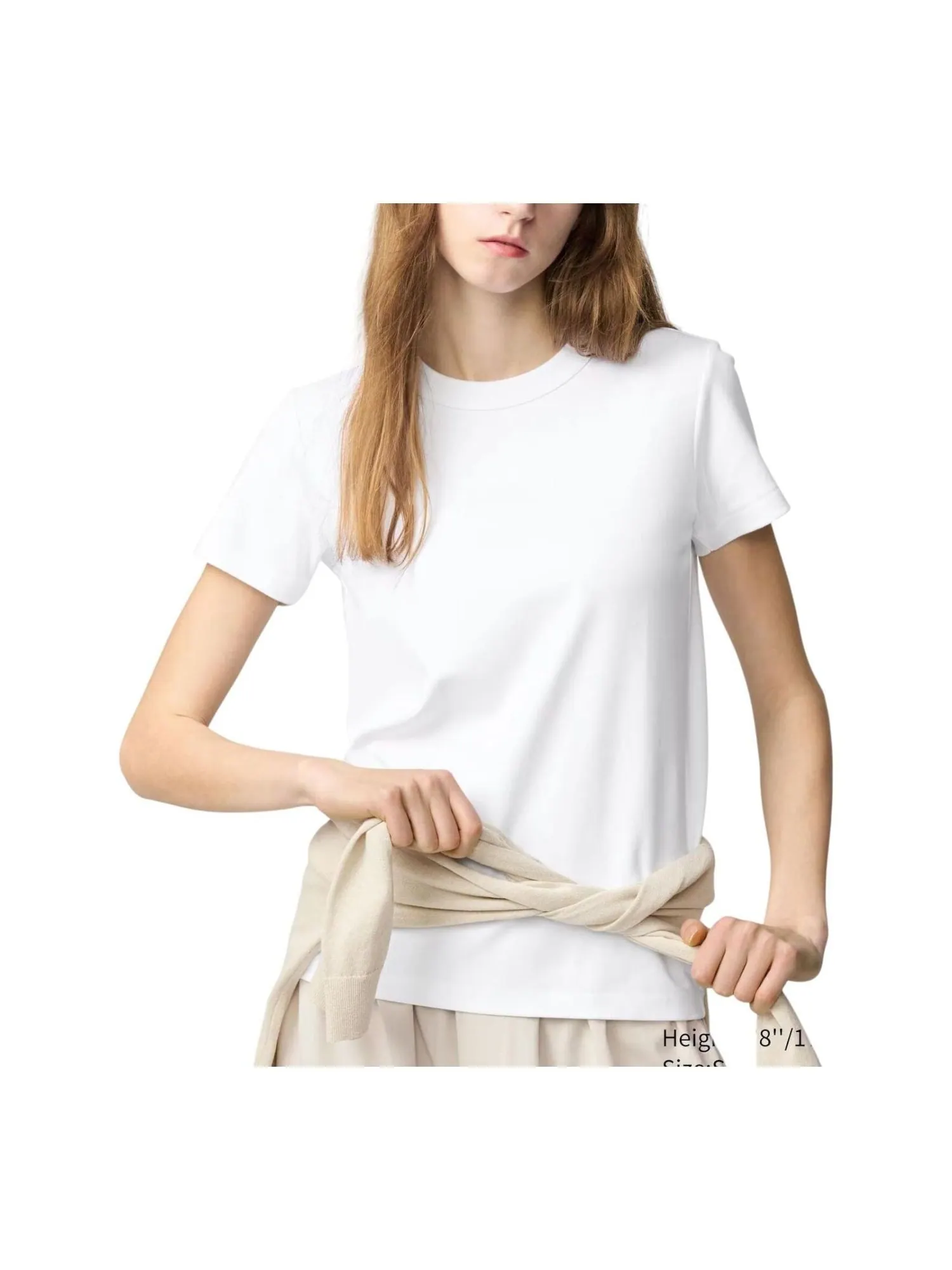 (WMNS) Футболка UNIQLO с круглым вырезом