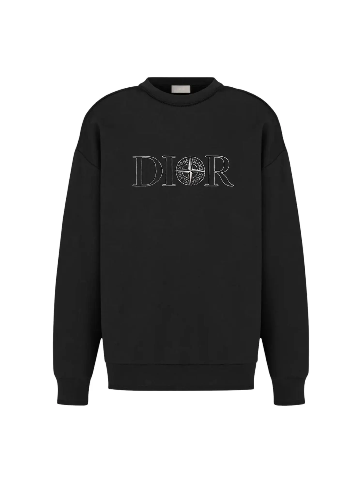 Толстовка Dior x Stone Island Sweatshirt 'Black'
