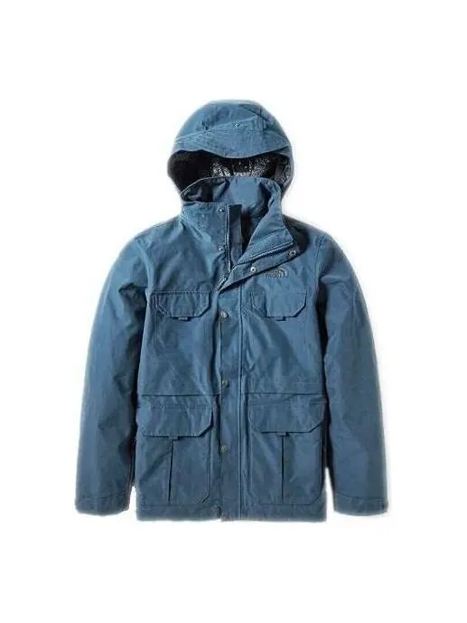 Куртка mountain parka jacket 'blue' The North Face — изображение 1 из 4, синий