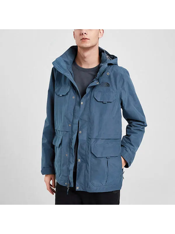 Куртка mountain parka jacket 'blue' The North Face — изображение 4 из 4, синий