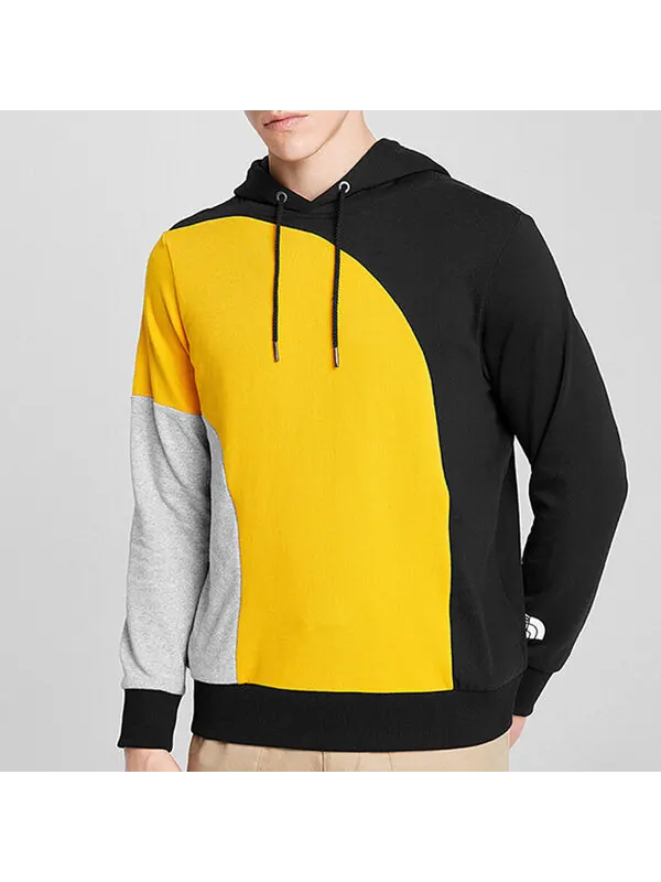 Толстовка outdoor soft knit couple style 'yellow' The North Face — изображение 4 из 4, желтый/черный/серый