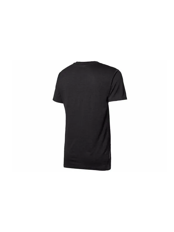 Футболка logo printed short sleeve tee black Puma — изображение 2 из 4, черный