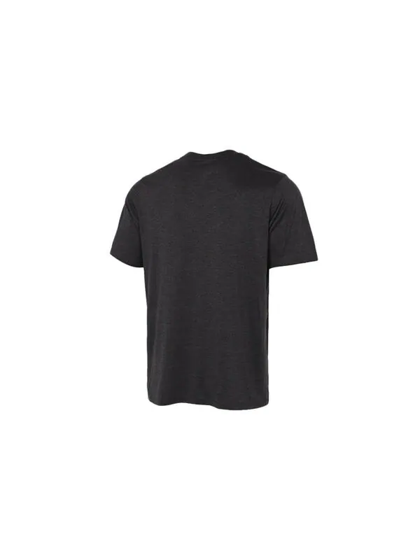 Футболка train favorite heather t-shirt 'black' Puma — изображение 2 из 4, черный/белый