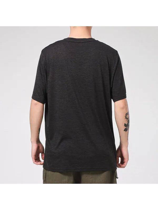 Футболка train favorite heather t-shirt 'black' Puma — изображение 4 из 4, черный/белый