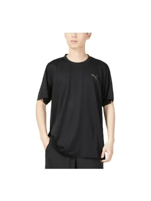 Футболка favourite blaster training tee 'black' Puma — изображение 1 из 3, черный/серый