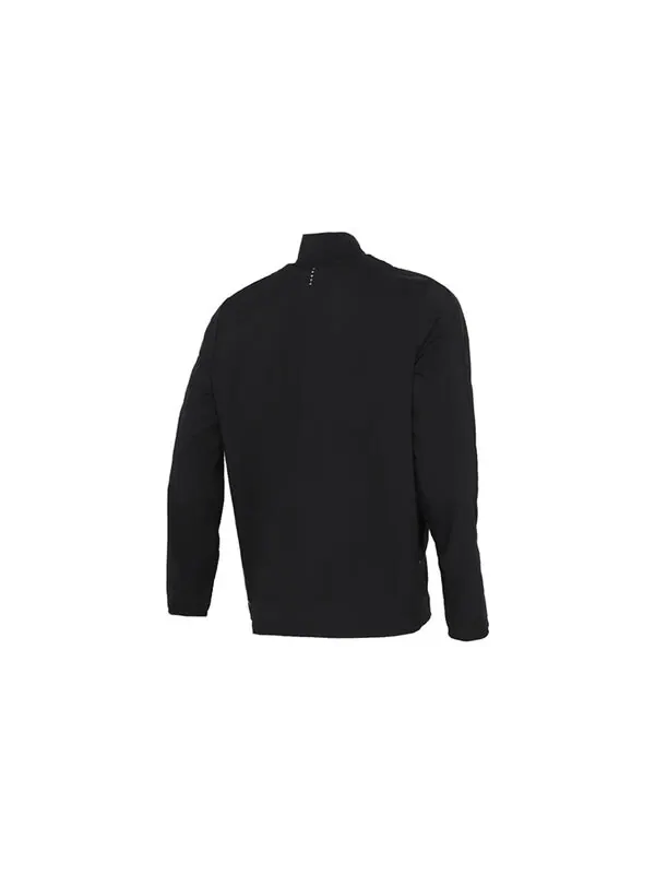 Куртка favourite woven running jacket 'black' Puma — изображение 2 из 4, черный/белый