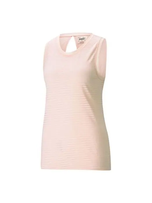 Жилет studio burnout training tank top 'pink' Puma — изображение 1 из 4, розовый